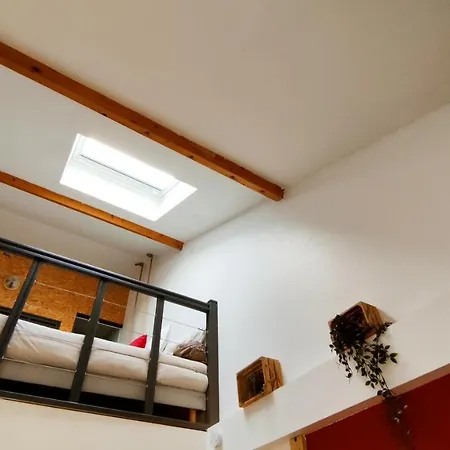 Duplex Industriel - Centre Parking Prive Wifi Apartmán *