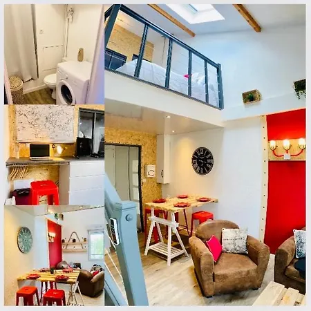Duplex Industriel - Centre Parking Prive Wifi Apartman *