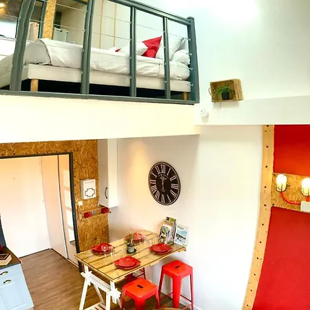 Apartamento Duplex Industriel - Centre Parking Privé Wifi *