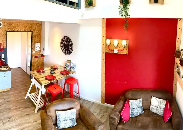 Duplex Industriel - Centre Parking Privé Wifi * Angers