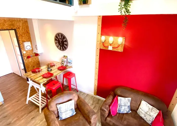 Duplex Industriel - Centre Parking Prive Wifi شقة *